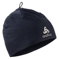 Czapka do biegania techniczna Odlo Move Light Hat. Niebieskie czapki męskie Odlo, bez wzorów, sportowe. Za 155.07 zł.