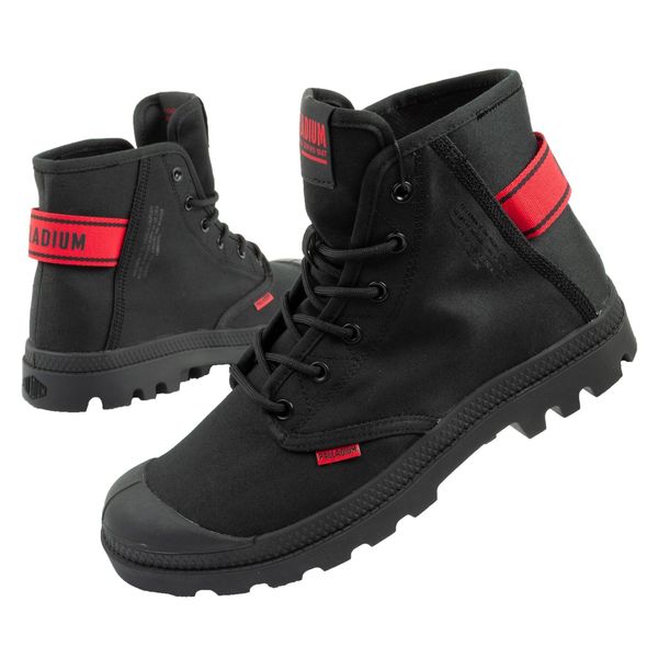 Buty sportowe unisex Palladium Pampa Hi Dare. Czarne buty sportowe na co dzień damskie Palladium, bez wzorów. Za 269.00 zł.