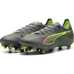 Buty piłkarskie Puma Ultra 5 Match FG/AG. Szare buty fitness męskie Puma, do piłki nożnej. Za 209.00 zł.
