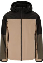 Kurtka narciarska męska Whistler Montill W-PRO 10000. Brązowe kurtki narciarskie i snowboardowe damskie WHISTLER, m, bez wzorów, z materiału, bez kaptura, narciarskie. Za 299.99 zł.