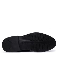 Półbuty ECCO. Czarne buty wizytowe męskie ECCO, bez zapięcia. Za 849.99 zł.