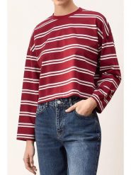 Trendyol Koszulka w kolorze czerwonym rozmiar: XL. Czerwone bluzki damskie Trendyol, xl, bez wzorów, bez kołnierzyka. Za 52.99 zł.