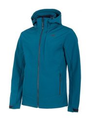 4F Kurtka softshellowa w kolorze niebieskim rozmiar: XXL. Niebieskie kurtki outdoor męskie 4f, m, bez wzorów, bez kaptura. Za 307.45 zł.