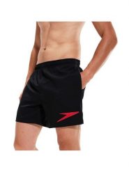 Speedo Szorty kąpielowe "Eco Sport Logo" w kolorze czarnym rozmiar: M. Czarne szorty sportowe męskie Speedo, m, z materiału, outdoorowe. Za 117.45 zł.