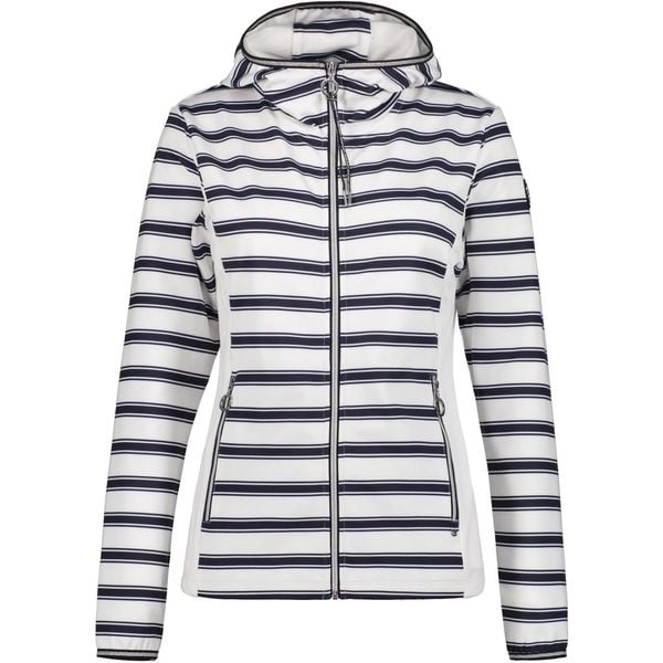 Bluza z kapturem Luhta Ilvessalo - biały. Białe bluzy sportowe damskie Luhta, na zimę, xs, z polaru. Za 399.00 zł.