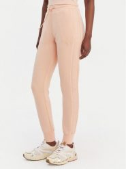 Guess Spodnie dresowe V2YB18 K7UW2 Pomarańczowy Regular Fit. Brązowe spodnie dresowe damskie Guess, l, z aplikacjami, z dresówki. Za 399.99 zł.