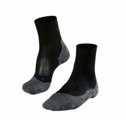 Skarpetki Falke TK2 Short Cool. Czarne skarpetki męskie Falke, bez wzorów, z elastanu. Za 151.00 zł.