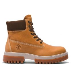 Trapery Timberland. Brązowe buty zimowe męskie Timberland, bez zapięcia. Za 719.99 zł.