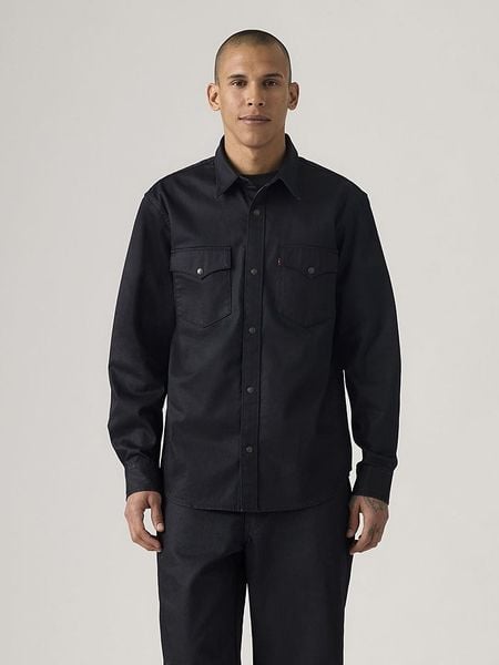 Levi's Koszula w kolorze czarnym rozmiar: XL. Czarne koszule męskie Levi's, s, bez wzorów, z bawełny, bez kołnierzyka, bez ramiączek. Za 144.24 zł.