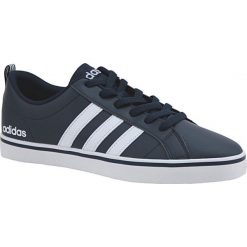 Granatowe Buty adidas Vs Pace M B74493. Niebieskie buty sportowe na co dzień męskie Adidas, z materiału, bez zapięcia. W wyprzedaży za 249.00 zł.
