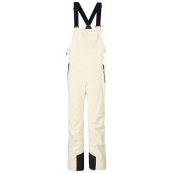 Damskie spodnie narciarskie na szelkach Helly Hansen Legendary. Białe spodnie dresowe damskie Helly Hansen, na zimę, bez wzorów. Za 984.50 zł.