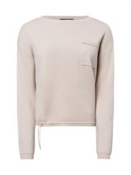Comma Sweter Kobiety beżowy|srebrny, S. Brązowe swetry klasyczne damskie Comma, s, bez kołnierzyka. Za 329.95 zł.
