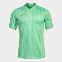 Koszulka Joma Gold VI. Zielone t-shirty sportowe męskie Joma, m, z dżerseju, bez ramiączek, do piłki nożnej. Za 131.30 zł.