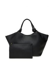 DKNY Torebka R42BAE48 Czarny. Czarne torebki klasyczne damskie DKNY, bez wzorów, ze skóry, bez dodatków. Za 749.99 zł.