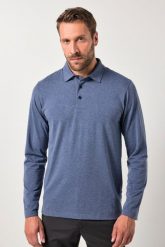 Męska Koszulka polo golf szybkoschnący długi rękaw do rozm. 7XL. Niebieskie koszulki polo męskie JAY-PI, m, bez wzorów, z bawełny, bez ramiączek. Za 191.99 zł.