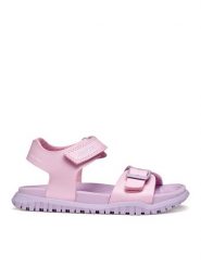 Geox Sandały J Sandal Fusbetto Gi J35HQA 000BC C8842 D Różowy. Czerwone sandały dziewczęce Geox, ze skóry, bez zapięcia. Za 229.99 zł.