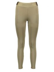 LASCANA Legginsy sportowe w kolorze oliwkowym rozmiar: XS. Zielone legginsy damskie Lascana, xs, bez wzorów, z materiału. Za 57.06 zł.