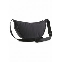 Damska torba w kształcie półksiężyca Base 3 l PUMA Black. Czarne torebki klasyczne damskie Puma, bez wzorów, bez dodatków. W wyprzedaży za 89.00 zł.