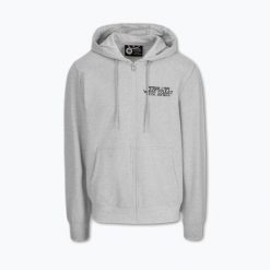Bluza męska Pitbull Driving Hooded Zip Sweatshirt. Szare bluzy z kapturem męskie PITBULL, l, z materiału. Za 199.99 zł.