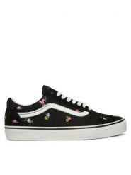 Vans Tenisówki Old Skool VN00113FB9P1 Czarny. Czarne trampki i tenisówki damskie Vans, bez wzorów, ze skóry. Za 399.99 zł.