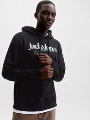 Jack & Jones Bluza w kolorze czarnym rozmiar: L. Czarne bluzy z kapturem męskie Jack & Jones, l. Za 119.95 zł.