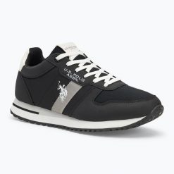 Buty męskie U.S. Polo Assn. XIRIO007B. Czarne obuwie do biegania damskie U.S. Polo Assn. Za 289.99 zł.