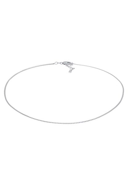 Elli Damski Choker łańcuszek wenecki Basic Blogger Trend srebro 925 Sterling Silver Naszyjniki 1 ct. Szare naszyjniki damskie Elli, srebrne. Za 328.99 zł.