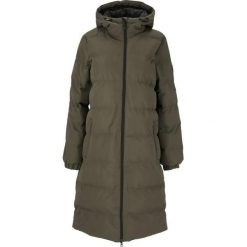 Damska długa kurtka Whistler Abella. Czarne kurtki damskie WHISTLER, na zimę, bez wzorów, z materiału, bez kaptura. Za 387.00 zł.