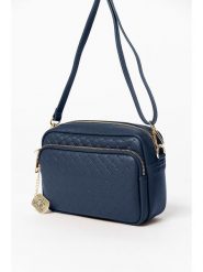 Anna Morellini Skórzana torebka "Colomba" w kolorze granatowym - 22 x 15 x 10 cm rozmiar: onesize. Niebieskie torebki klasyczne damskie Anna Morellini, bez wzorów, z materiału, pikowane, bez dodatków. Za 252.99 zł.