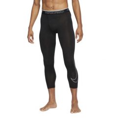 Męskie Spodnie Termiczne DriFIT. Czarne bielizna termoaktywna męska Nike, bez wzorów, z materiału. Za 260.99 zł.
