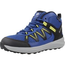 Buty COLUMBIA YOUTH PEAKFREAK RUSH MID Niebieski. Niebieskie buty trekkingowe męskie Columbia, z syntetyku, bez zapięcia, trekkingowe. Za 262.99 zł.