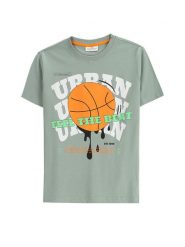 Coccodrillo T-Shirt WC5143216VBB Zielony Regular Fit. Zielone t-shirty chłopięce COCCODRILLO, bez wzorów, z bawełny, bez ramiączek. Za 39.99 zł.