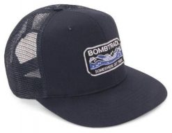 Czapka Trucker Bombtrack Wanderlust. Niebieskie czapki męskie BOMBTRACK, bez wzorów, eleganckie. Za 133.00 zł.
