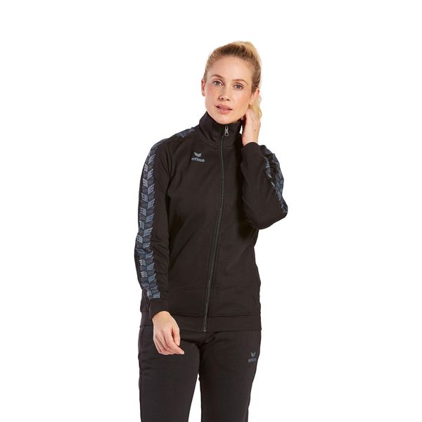 Damska bluza dresowa Erima Essential Team. Czarne bluzy bez kaptura damskie Erima, xs, z dresówki. Za 247.50 zł.