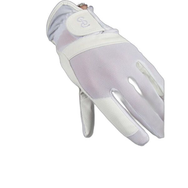 Siatkowe rękawiczki jeździeckie PS of Sweden. Białe rękawiczki dziecięce PS OF SWEDEN, bez ramiączek. Za 226.00 zł.