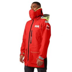 Kurtka Helly Hansen aegir ocean. Czerwone kurtki męskie Helly Hansen, xl, bez wzorów, sportowe, bez kaptura. W wyprzedaży za 5,540.00 zł.