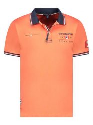 Canadian Peak Koszulka polo "Konbustybleak" w kolorze pomarańczowym rozmiar: S. Pomarańczowe koszulki polo męskie Canadian Peak, s, bez wzorów, z bawełny, bez ramiączek. Za 87.81 zł.