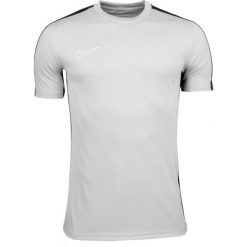 Koszulka sportowa męska Nike DF Academy 23. Szare t-shirty sportowe męskie Nike, m, bez ramiączek, do piłki nożnej. Za 128.54 zł.