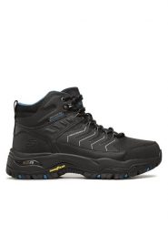 Skechers Trapery Arch Fit Dawson Raveno 204634/BLK Czarny. Czarne buty zimowe męskie Skechers, z materiału, bez zapięcia. Za 410.00 zł.
