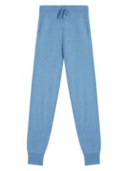 AUTHENTIC CASHMERE Kaszmirowe spodnie "Ferrand" w kolorze błękitnym rozmiar: L. Niebieskie spodnie dresowe damskie AUTHENTIC CASHMERE, na lato, l, bez wzorów, z dresówki. Za 366.28 zł.