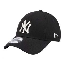 Męska Czapka Z Daszkiem New York Yankees. Czarne czapki męskie New Era, bez wzorów, sportowe. Za 187.99 zł.