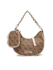 Guess Torebka J6YZ02 W2507 Brązowy. Brązowe torebki klasyczne damskie Guess, z aplikacjami, ze skóry, bez dodatków. Za 294.99 zł.