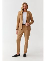 TATUUM Spodnie chino w kolorze karmelowym rozmiar: 36. Brązowe spodnie materiałowe damskie Tatuum, bez wzorów. Za 148.26 zł.