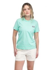 Bergans Koszulka w kolorze miętowym rozmiar: XS. Zielone t-shirty damskie Bergans, xs, bez wzorów, z bawełny, bez kołnierzyka. Za 88.02 zł.