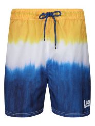 LEE Underwear Szorty kąpielowe "Scorpian" w kolorze niebiesko-żółtym rozmiar: XL. Niebieskie szorty sportowe męskie LEE Underwear, xl, outdoorowe. Za 92.42 zł.