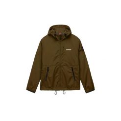 Kurtka wodoodporna Napapijri Tundra. Zielone kurtki męskie Napapijri, m, bez wzorów, bez kaptura. W wyprzedaży za 770.00 zł.