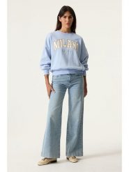 Garcia Bluza w kolorze błękitnym rozmiar: XL. Niebieskie bluzy bez kaptura damskie Garcia, xl. Za 136.13 zł.