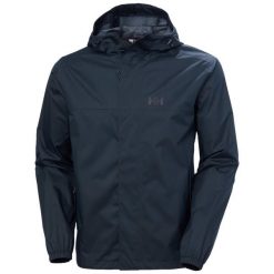 Kurtka wodoodporna Helly Hansen Vancouver. Niebieskie kurtki męskie Helly Hansen, bez wzorów, sportowe, bez kaptura. W wyprzedaży za 488.80 zł.