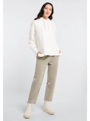 ELBSAND Bluza "Maika" w kolorze białym rozmiar: M. Białe bluzy z kapturem damskie ELBSAND, m, z bawełny. Za 221.95 zł.