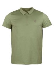 Peak Mountain Funkcyjna koszulka polo "Chance" w kolorze khaki rozmiar: M. Brązowe koszulki polo męskie Peak Mountain, m, bez wzorów, z materiału, bez ramiączek. Za 100.99 zł.